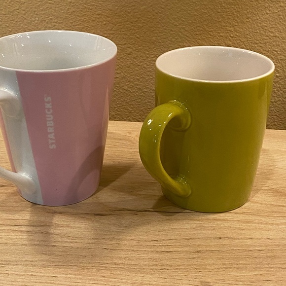 STARBUCKS 2 for 1 coffee cups mugs! No cracks or chips - Picture 4 of 7